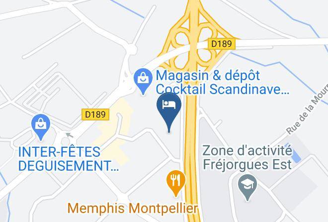 Herault - Hotel Kyriad Montpellier Aeroport Maps