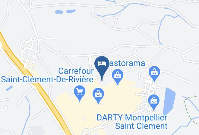 Herault - Hotel Kyriad Montpellier Parc Euromedecine Maps