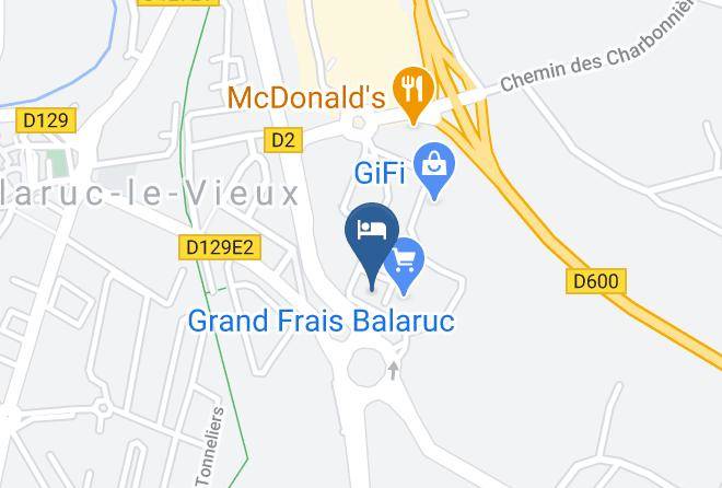 Hotel Kyriad Montpellier Sete Balaruc Map