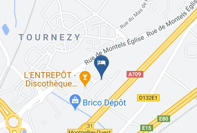 Herault - Hotel Kyriad Montpellier Sud Maps