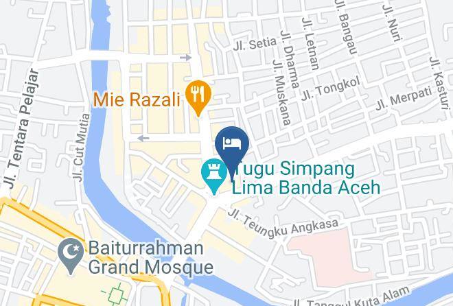 Kota Banda Aceh - Hotel Kyriad Muraya Maps
