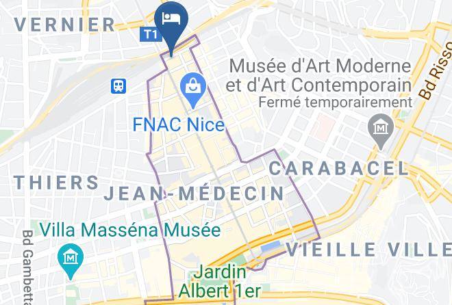 Maritime Alps - Hotel Kyriad Nice Gare Maps