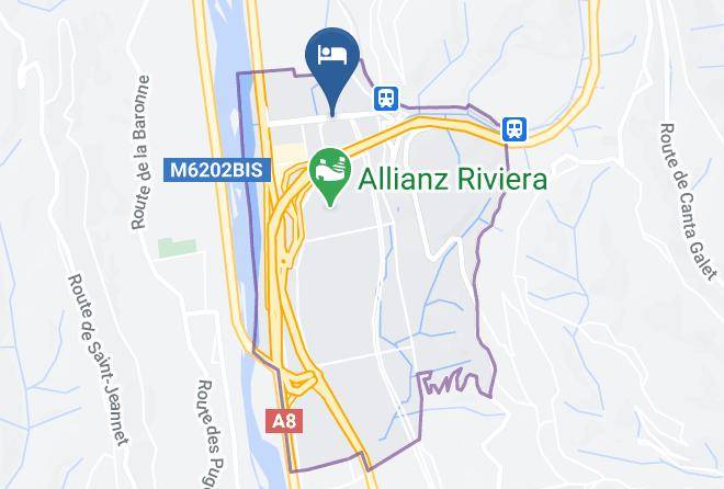 Maritime Alps - Hotel Kyriad Nice Saint Isidore Maps