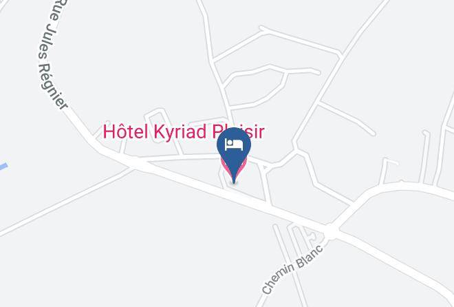 Yvelines - Hotel Kyriad Plaisir Maps
