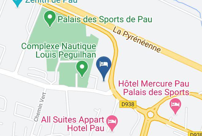 Pyrenees Atlantiques - Hotel Kyriad Prestige Pau Zenith Maps