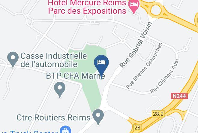 Marne - Hotel Kyriad Reims Parc Des Expositions Maps
