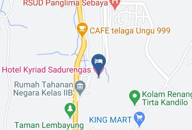 Paser Regency - Hotel Kyriad Sadurengas Maps