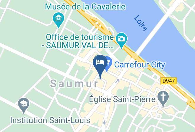 Maine Et Loire - Hotel Kyriad Saumur Centre Maps