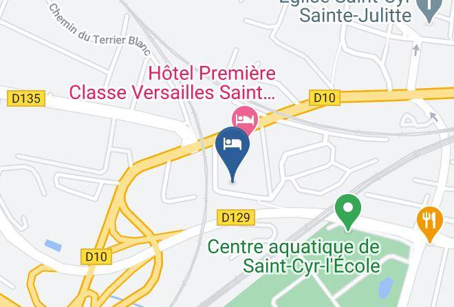 Yvelines - Hotel Kyriad Versailles Saint Cyr L'ecole Maps