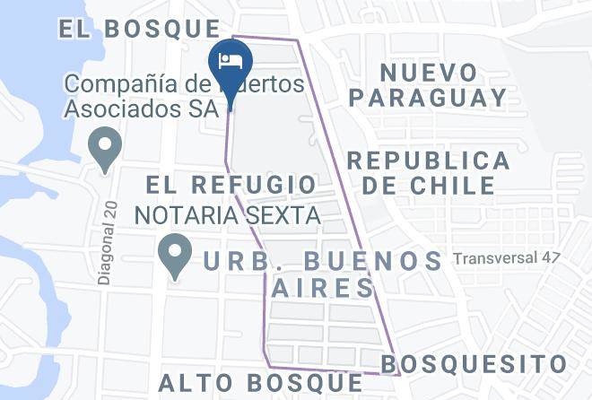 Cartagena De Indias - Hotel L A Cartagena Maps