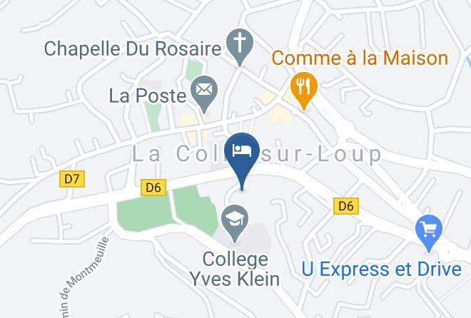 Maritime Alps - Hotel L'abbaye Maps