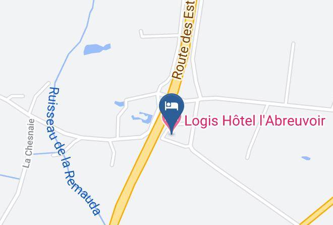 Loire Atlantique - Logis Hotel L'abreuvoir Maps