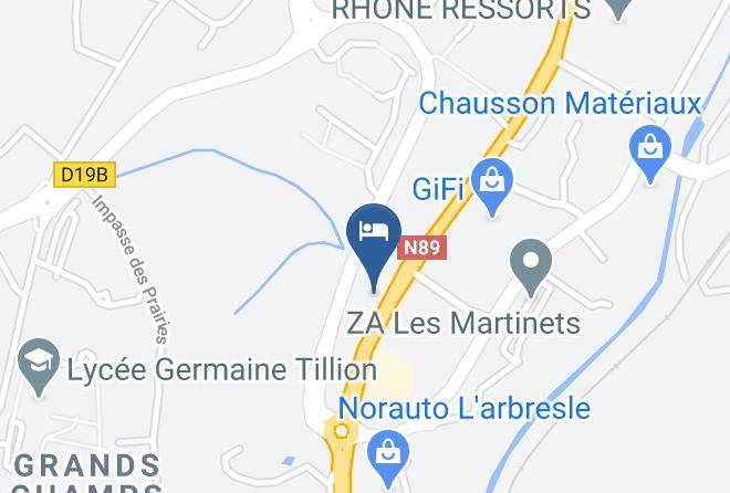 Rhone - Hotel L'adresse Maps