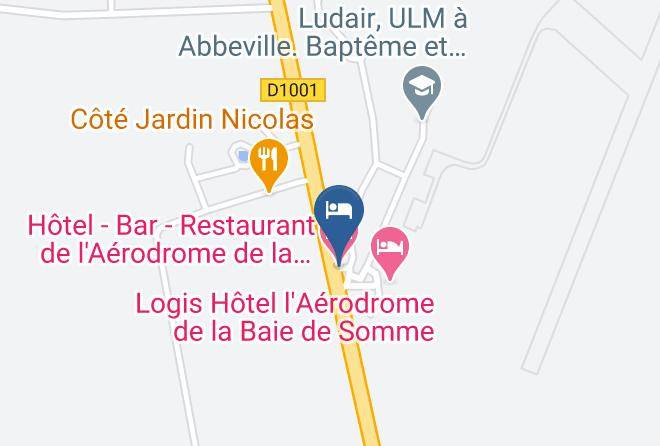 Somme - Hotel L'aerodrome De La Baie De Somme Maps