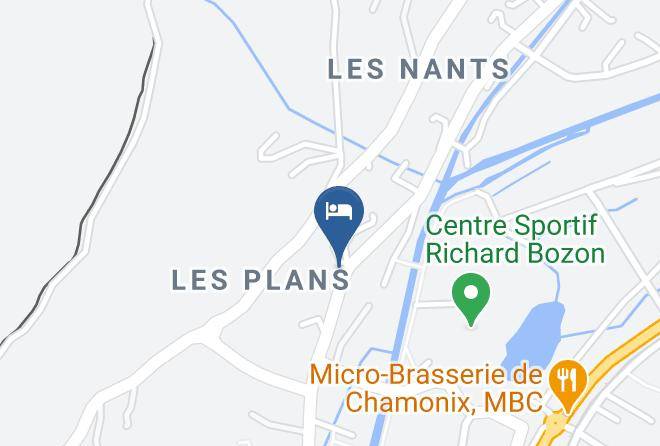 Haute Savoie - Hotel L'aiguille Verte Maps