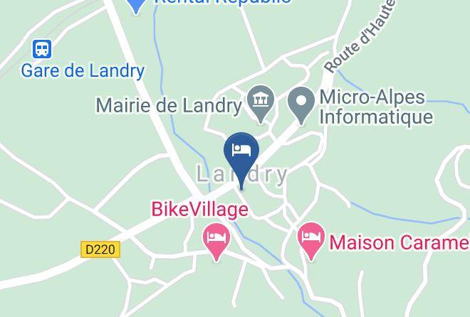 Savoie - Hotel L'alpin Maps