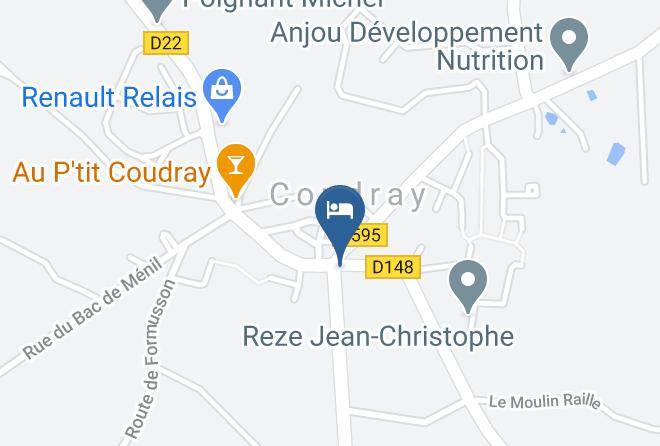 Mayenne - Logis Hotel L'amphitryon Maps