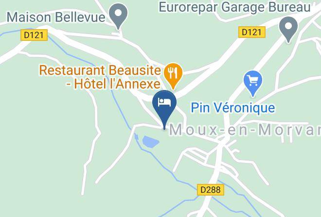 Nievre - Hotel L'annexe Maps
