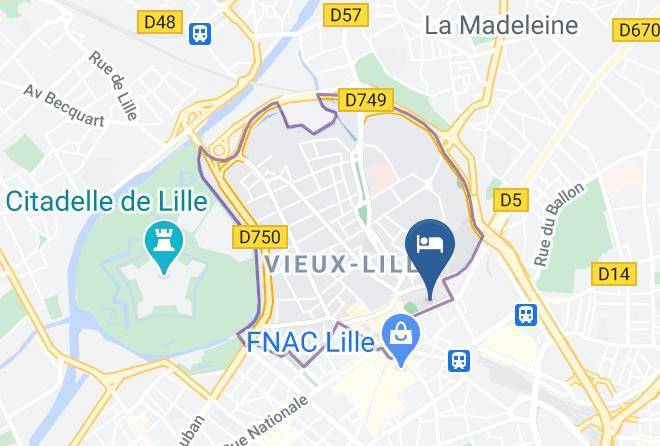 Nord - Hotel L'arbre Voyageur Lille Best Western Premier Collection Maps