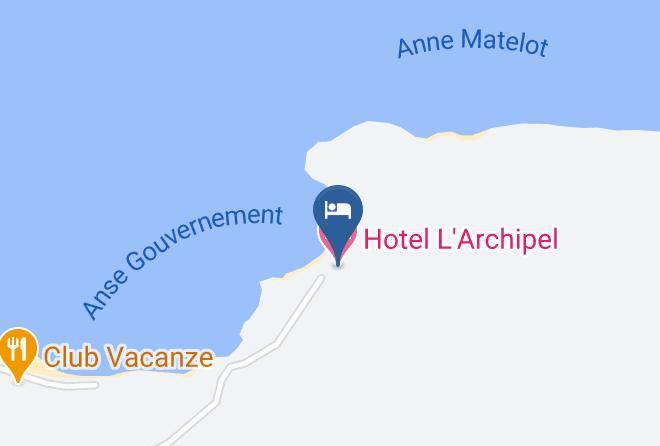 Baie Sainte Anne - Hotel L'archipel Maps