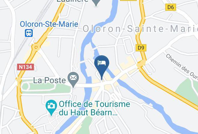 Pyrenees Atlantiques - Hotel L'astrolabe Maps
