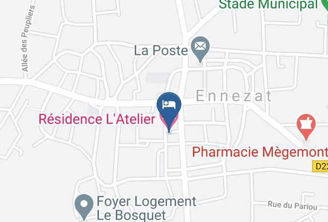 Residence L'atelier Map
