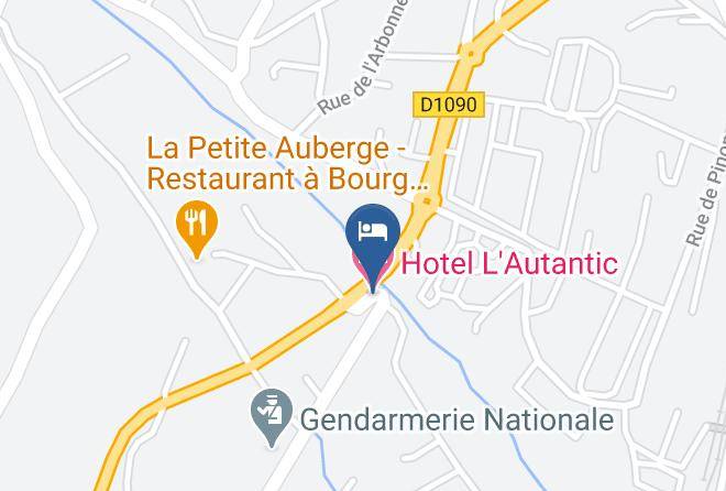 Savoie - Hotel L'autantic Maps