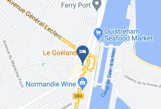 Calvados - Hotel L'ecailler Maps