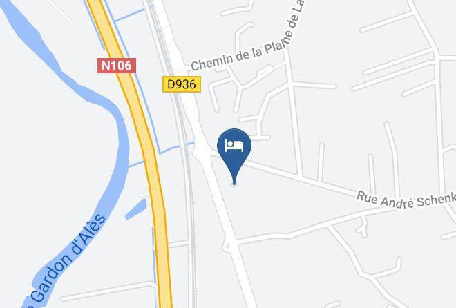Gard - Hotel L'ecusson Ales Maps