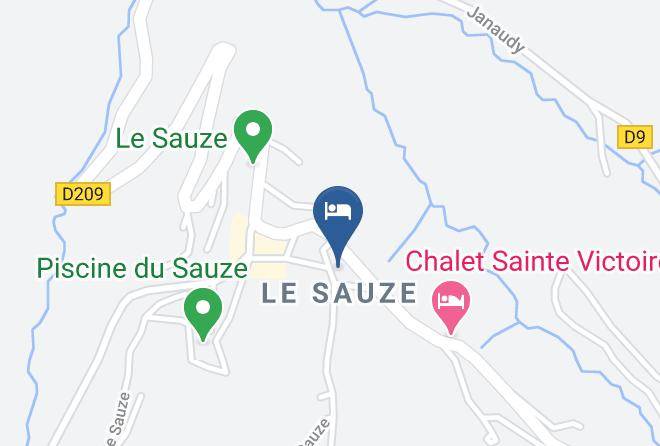Hotel L'equipe Map