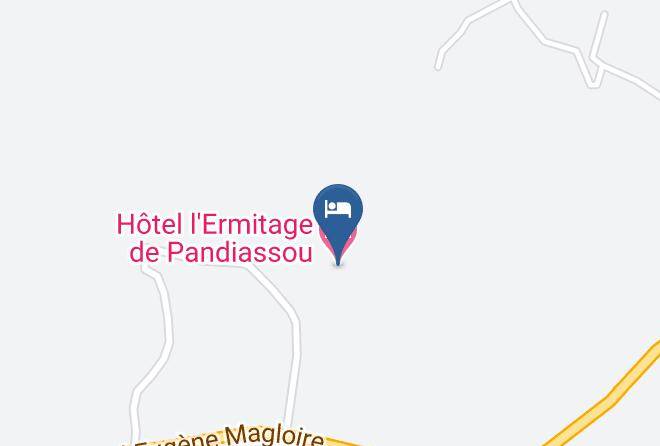 Hinche - Hotel L'ermitage De Pandiassou Maps