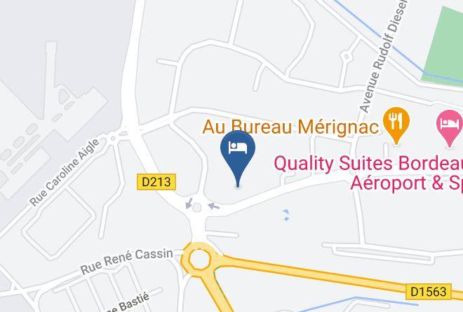 Hotel L'escadrille Map