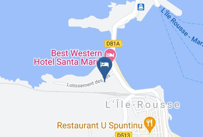 Northernsica - Hotel L'escale Cote Port Maps