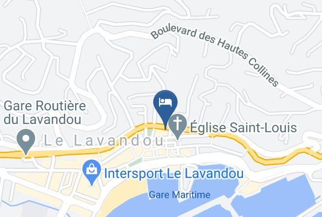Var - Hotel L'escapade Maps
