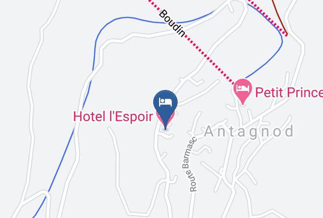 Hotel L'espoir Map