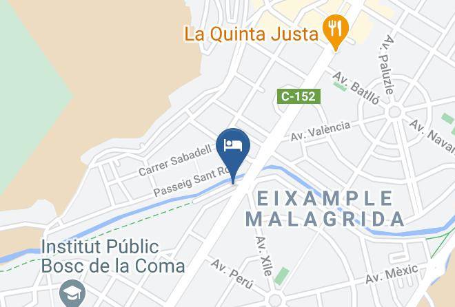 Girona - Hotel Estacio Maps