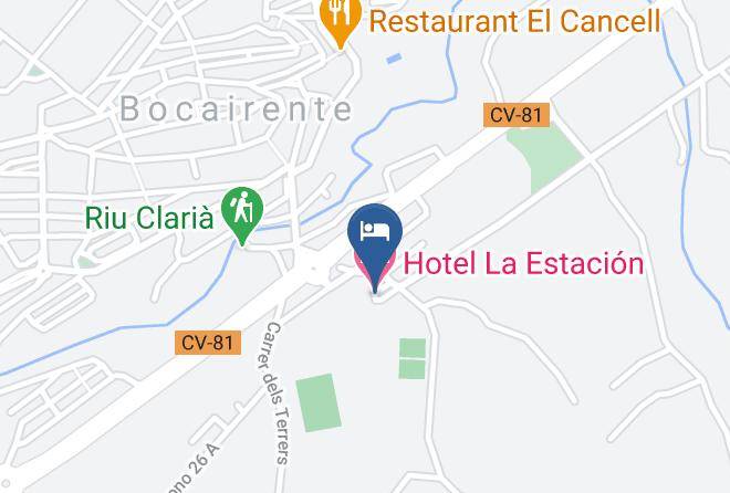 Valencia - Hotel La Estacion Maps