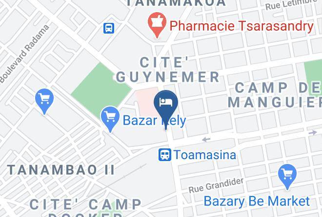 Toamasina I - Hotel L'etape Maps