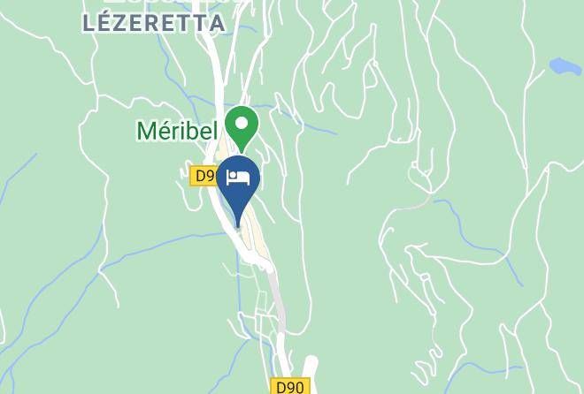 Savoie - Hotel L'eterlou Meribel 3 Etoiles Maps
