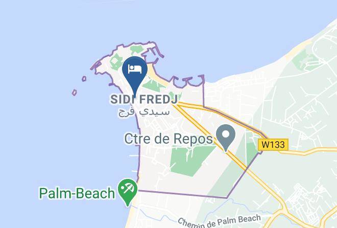 Algeria - Hotel L'evantail Maps