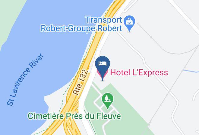 Longueuil - Hotel L'express Maps