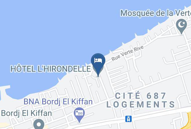 Algeria - Hotel L'hirondelle Maps