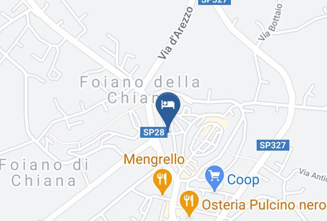 Arezzo - Hotel L'imperatrice Maps