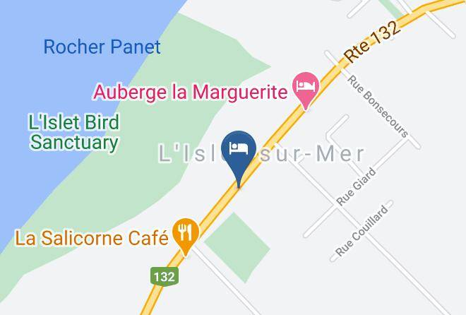 L Islet Regional County Municipality - Hotel L'islet Maps