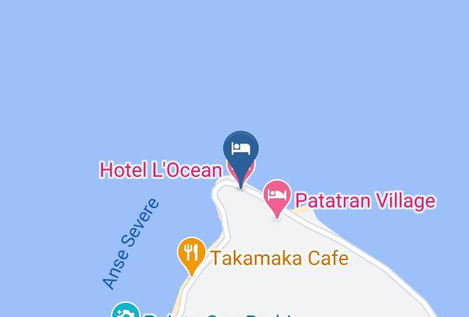 La Digue - Hotel L'ocean Maps