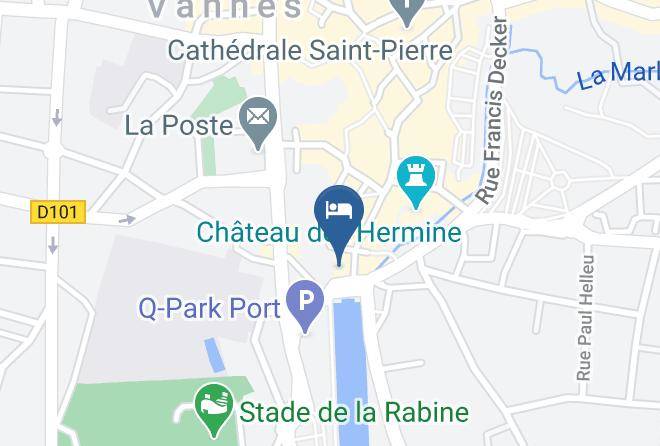 Morbihan - Hotel L'ocean Maps