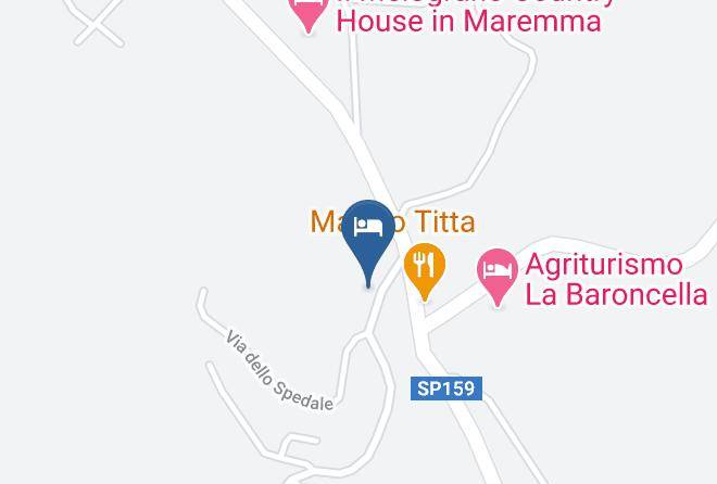 Grosseto - Hotel L'oliveto Maps
