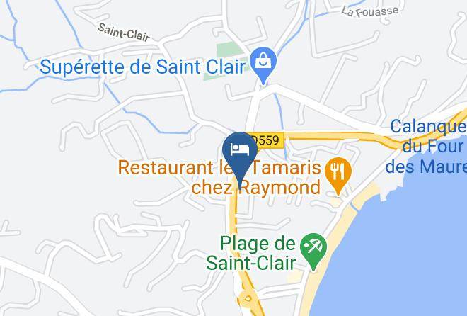 Var - Hotel L'orangeraie Maps