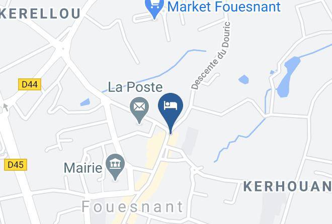 Finistere - Hotel L'oree Du Bois Maps