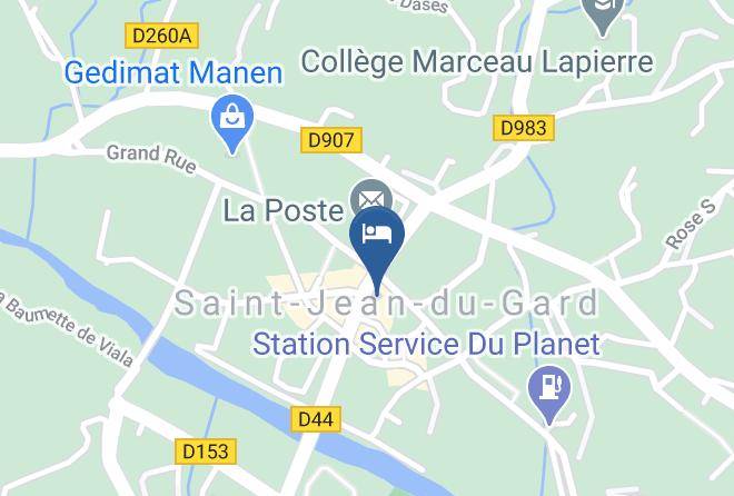 Gard - Hotel L'oronge Maps